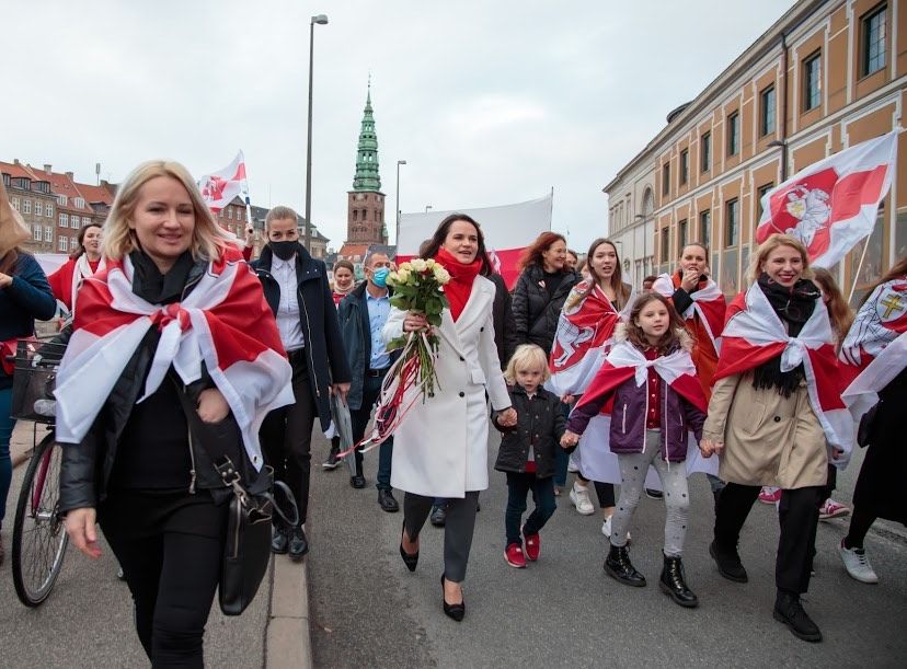 Líder de la oposición bielorrusa en Copenhague: Tik tock Lukashenko