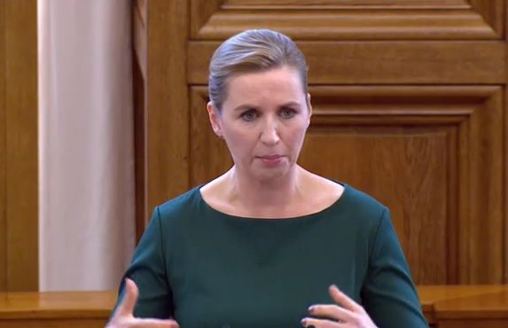 Mette Frederiksen in rare admission to working people