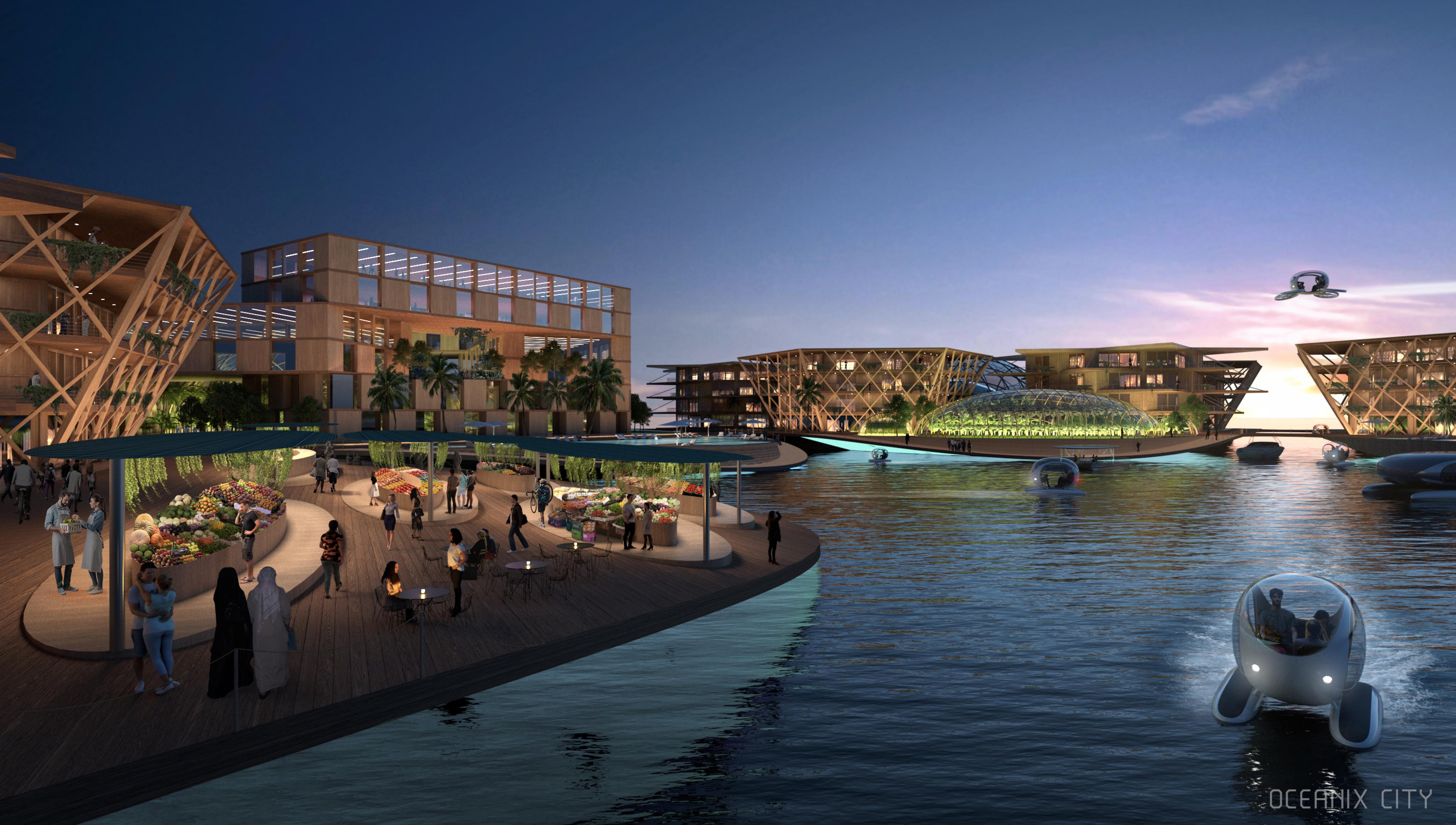 The floating cities of the future