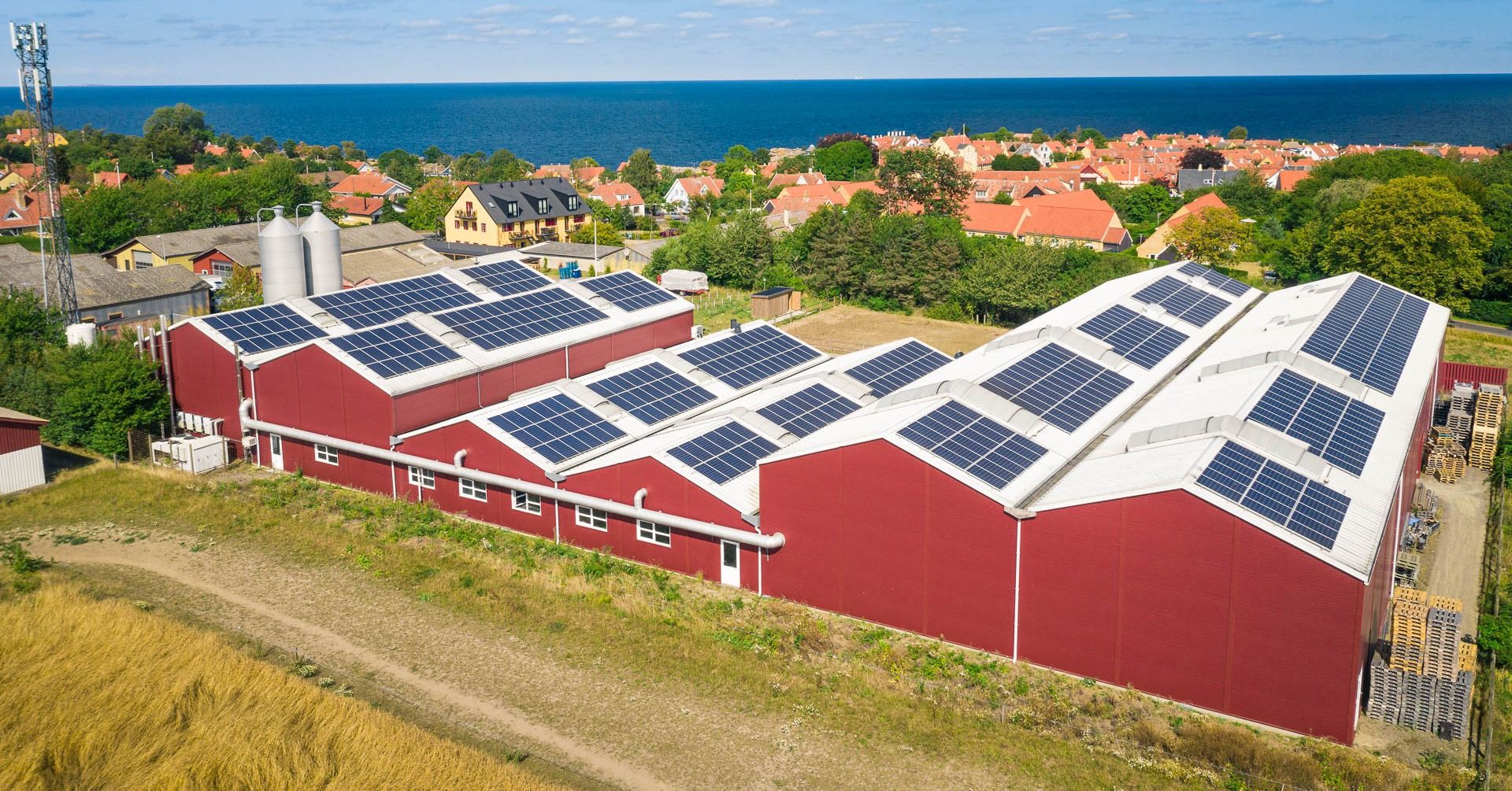 Satu rekod baharu, kerana tenaga angin dan suria menyumbang hampir 60 peratus daripada penggunaan tenaga tahunan Denmark