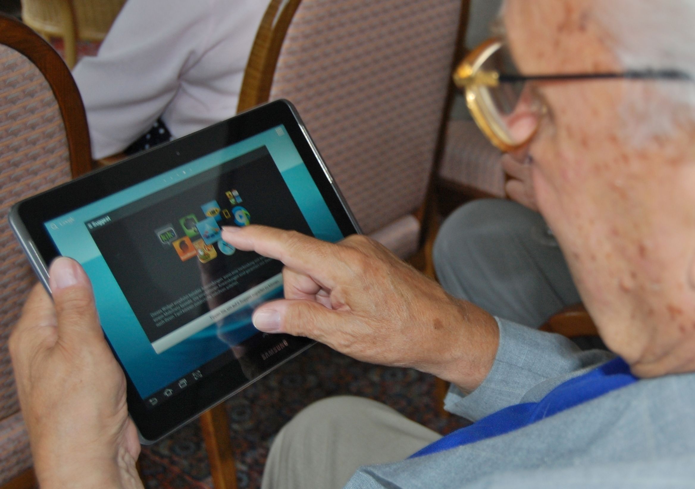 Denmark is number one for internet use among the elderly in the EU