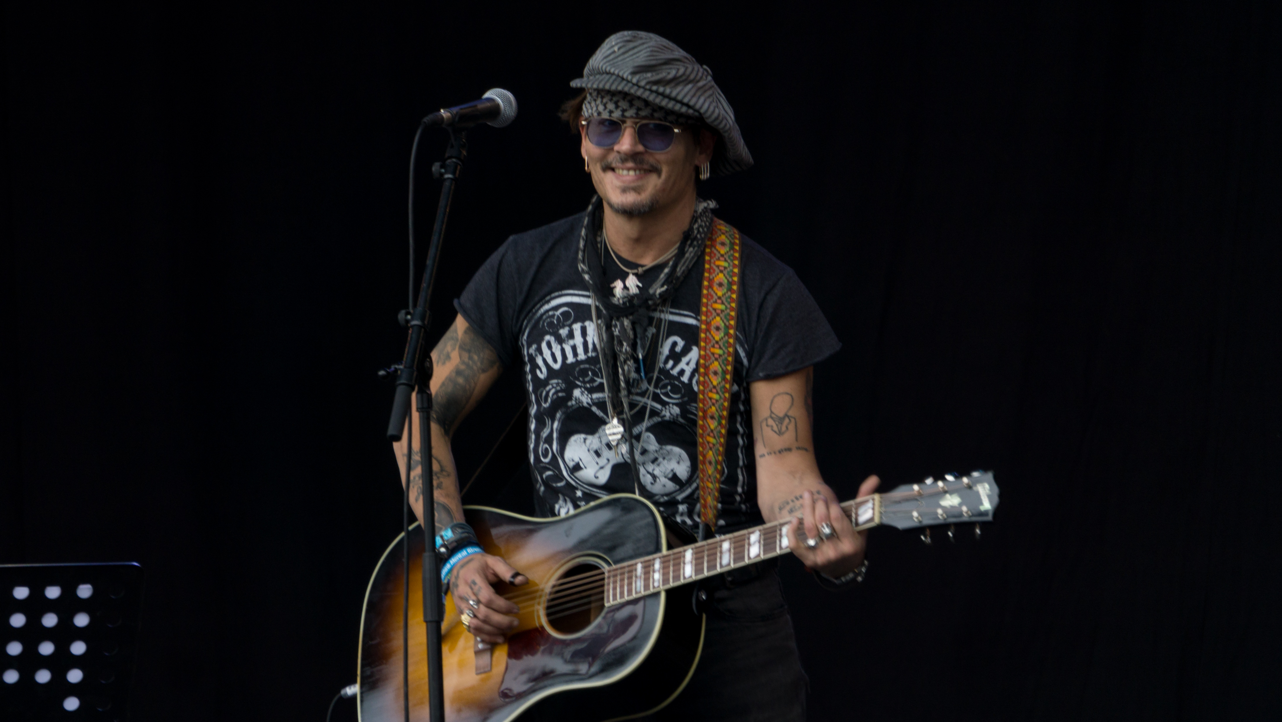 Johnny Depp arrives in Denmark in late June