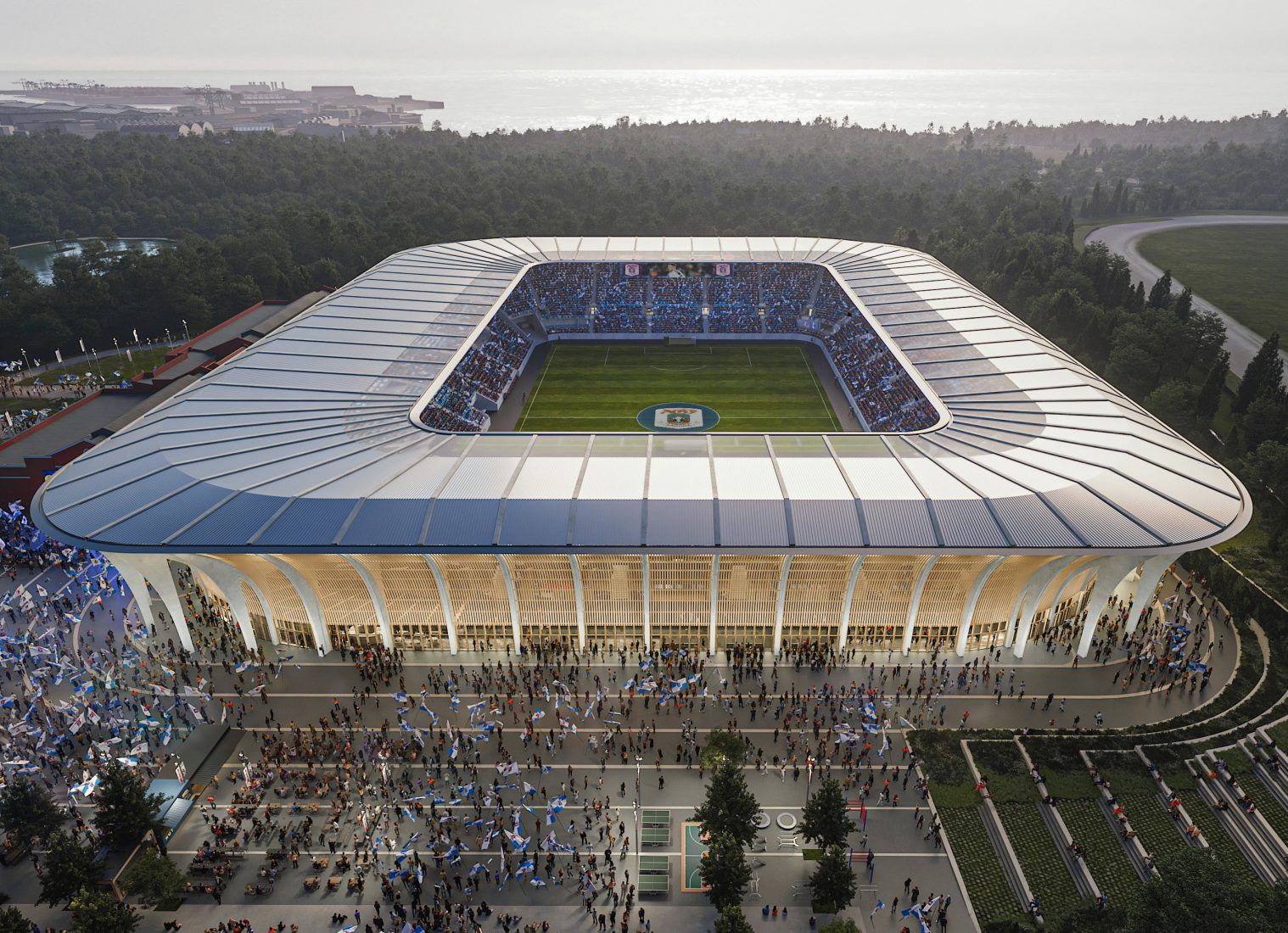 Large stadium plans on the way in Aarhus