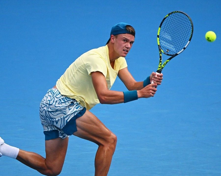 Holger Rune made it through to the second round of the Australian Open