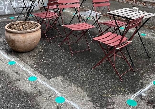 … But Seriously: New effort to tackle encroaching outdoor seating 