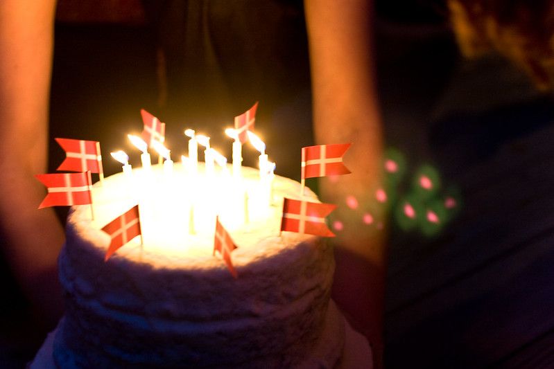 Why are Danes so obsessed with flying the Danish flag?