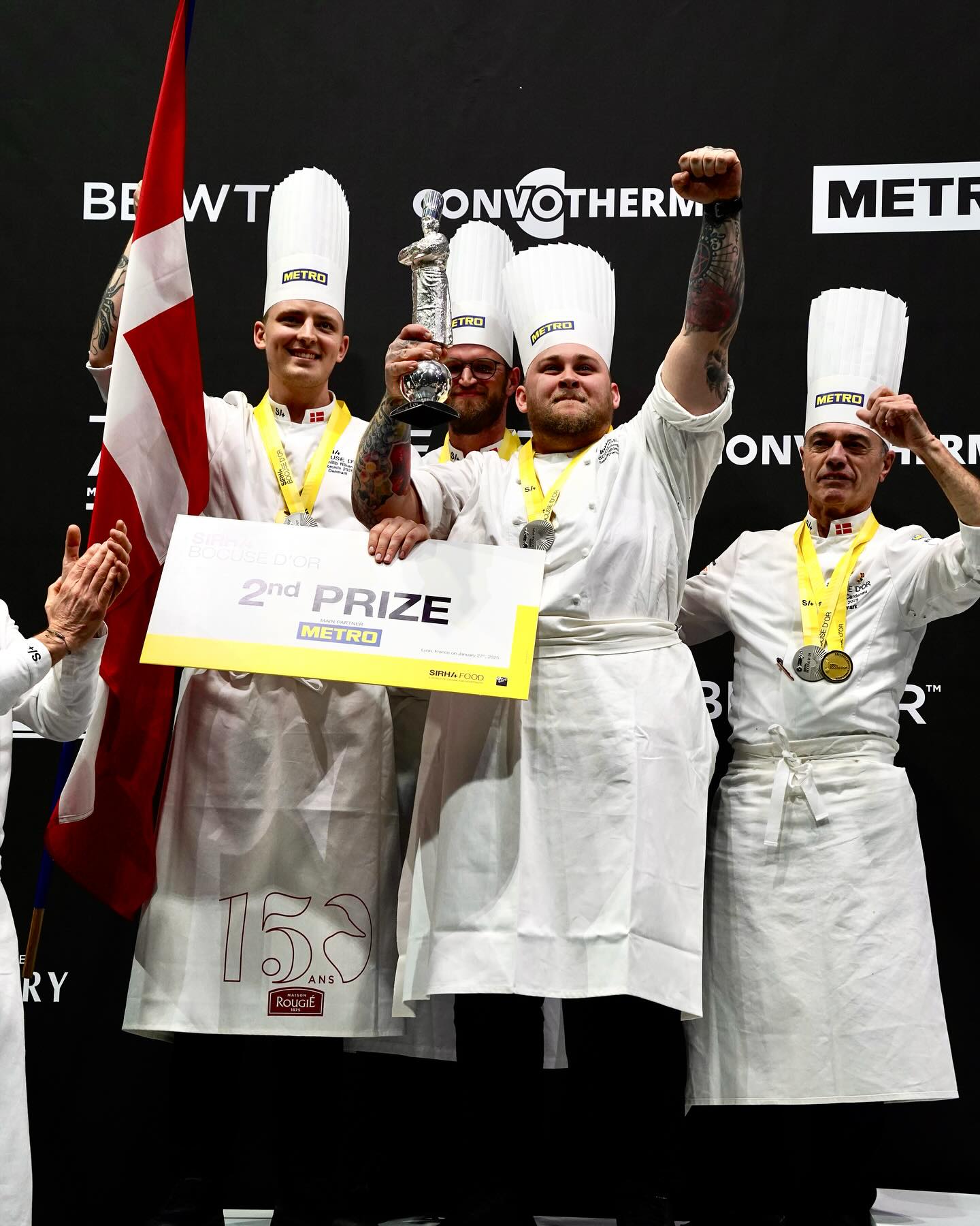 Denmark takes silver in the culinary Olympics